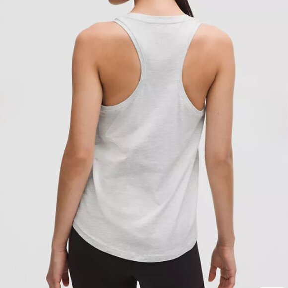 Lululemon Love Tank in Heathered Core Ultra Light Grey, Size 6 - Picture 3 of 8